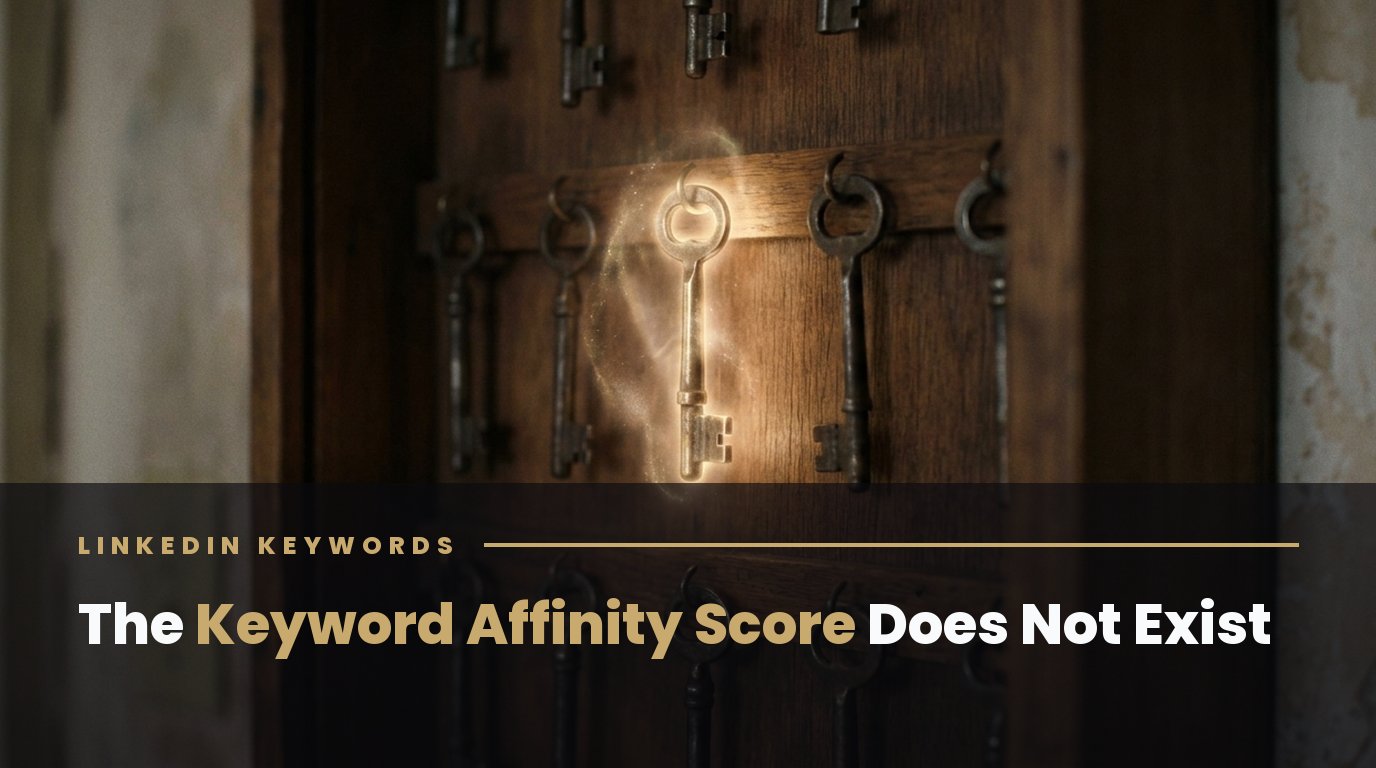 The LinkedIn Keyword Affinity Score Does Not Exist. Here Is What Does.